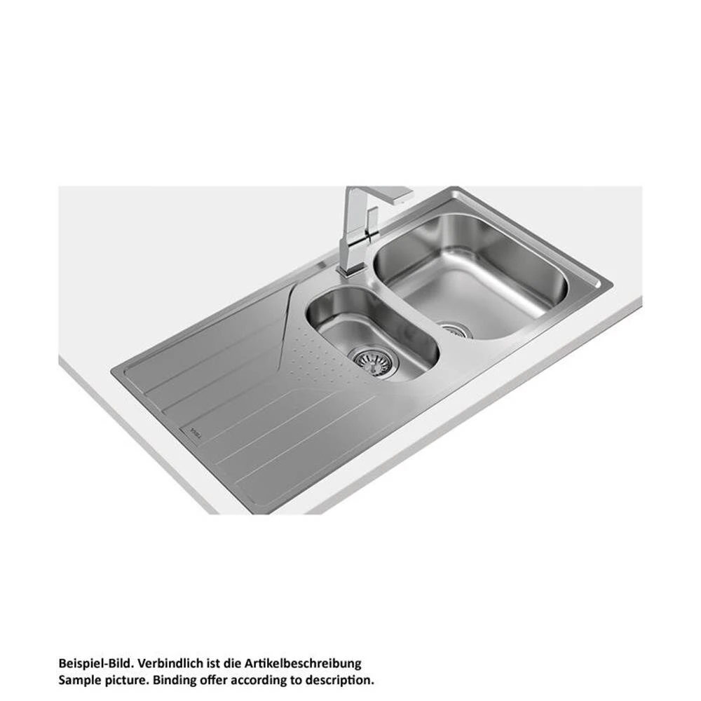 Teka Einbauspüle UNIVERSE 60 T-XP 1 1/2B 1D Edelstahl 4 Teka Einbauspüle UNIVERSE 60 T-XP 1 1/2B 1D Edelstahl – Bild 2