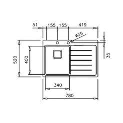 Teka Einbauspüle ZENIT RS15 1B 1D 78 AUTO Edelstahl -Geschirr teka einbauspuele zenit rs15 1b 1d 78 auto edelstahl3