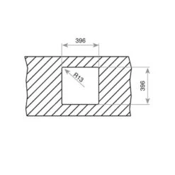 Teka Untrerbaubecken BE LINEA RS15 40.40 Edelstahl -Geschirr teka untrerbaubecken be linea rs15 4040 edelstahl4