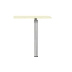 Trampolo 50 Rund, Stützfuß, Chrom Poliert