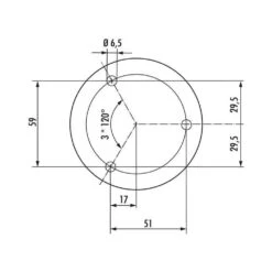 Typ 41, Konsole, Edelstahl, Rohr-Ø 50 Mm -Geschirr typ 41 konsole edelstahl rohr r 50 mm3