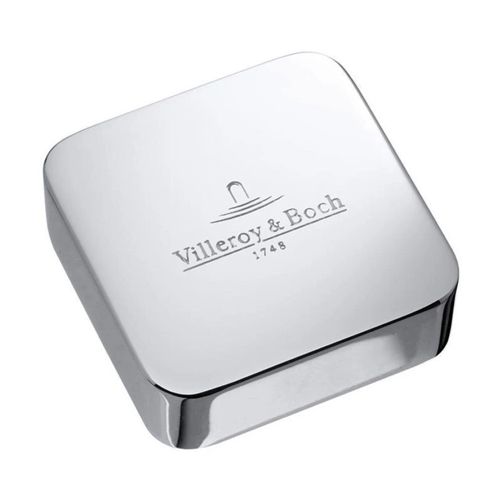 Villeroy & Boch Abdeckkappe Eckig, Für Einzeldrehgriff 3 Villeroy & Boch Abdeckkappe Eckig, Für Einzeldrehgriff