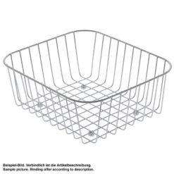 Villeroy & Boch Drahtkorb Aus Edelstahl Zu Spülstein Doppelbecken
