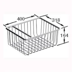 Villeroy & Boch Drahtkorb, Edelstahl