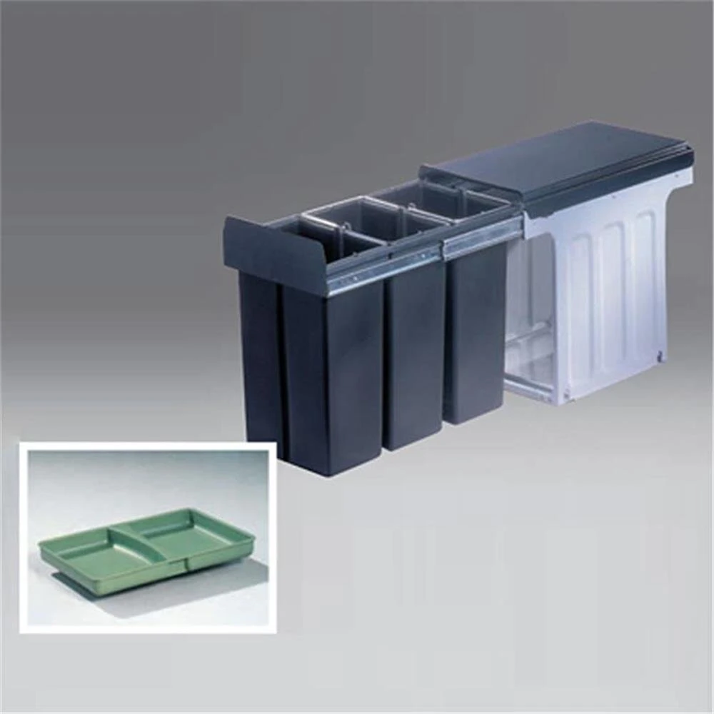 WESCO 857611-11 Einbau Abfallsammler Profiline Bio-Trio 30 DT 3 WESCO 857611-11 Einbau Abfallsammler Profiline Bio-Trio 30 DT