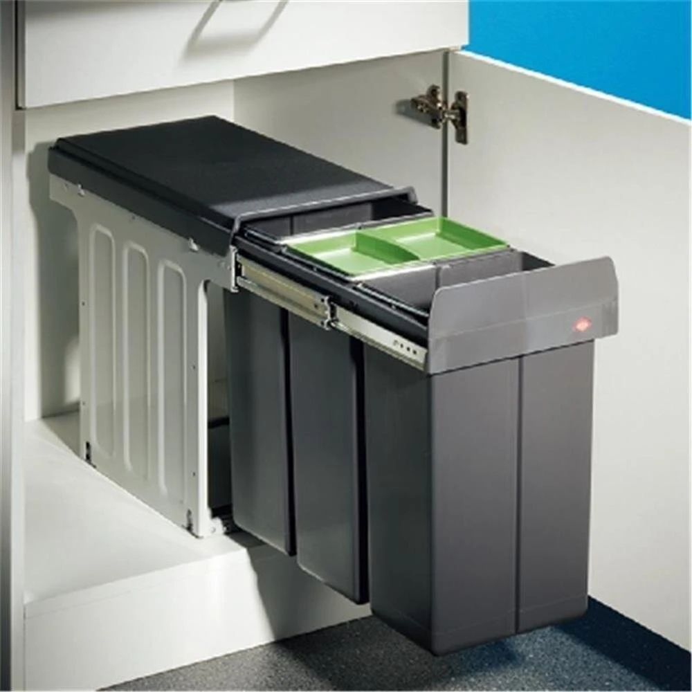 WESCO 857611-11 Einbau Abfallsammler Profiline Bio-Trio 30 DT 4 WESCO 857611-11 Einbau Abfallsammler Profiline Bio-Trio 30 DT – Bild 2