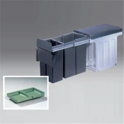 WESCO 885301-11 Einbau Abfallsammler Profiline Bio-Double 30 BM