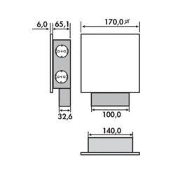 WIPO Design-Energiebox PowerQuad Edelstahl 3xSteckdosen 2xUSB -Geschirr wipo design energiebox powerquad edelstahl 3xsteckdosen 2xusb 13