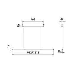 Naber Zito LED, Pendelleuchte -Geschirr zito led pendelleuchte3